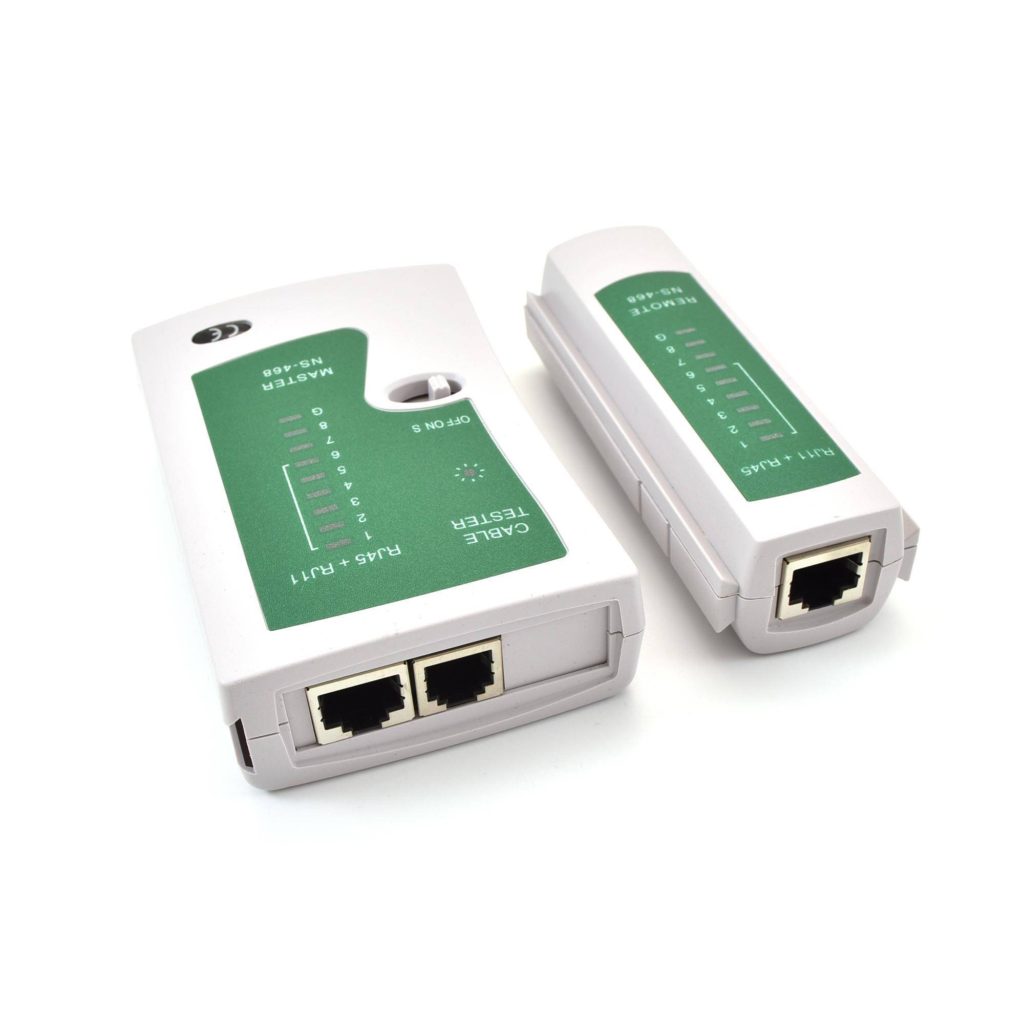 Network Cable Tester RJ11, RJ12, RJ45 UTP/FTP/STP – Online Catalog